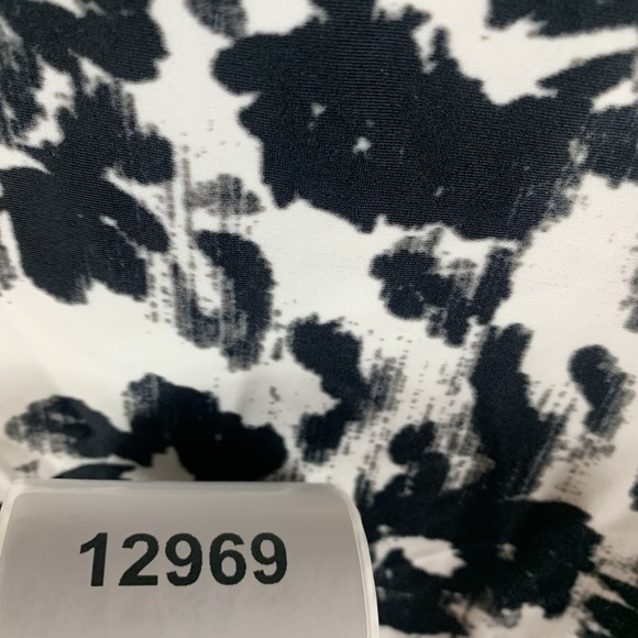 Bar III Women's Swimsuit M One Piece Lace Up Sides Animal Print Spot Garden NWT - Picture 8 of 8